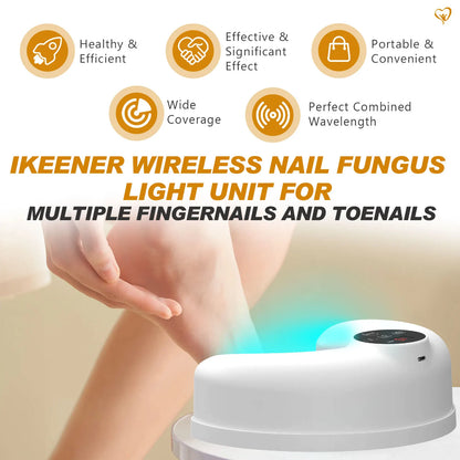 Say Goodbye to Nail Fungus! 💙✨ Try our Wireless 45W Laser Device for Fast & Effective Toenail Care! 🚀 #NailHealth #FungusFree
