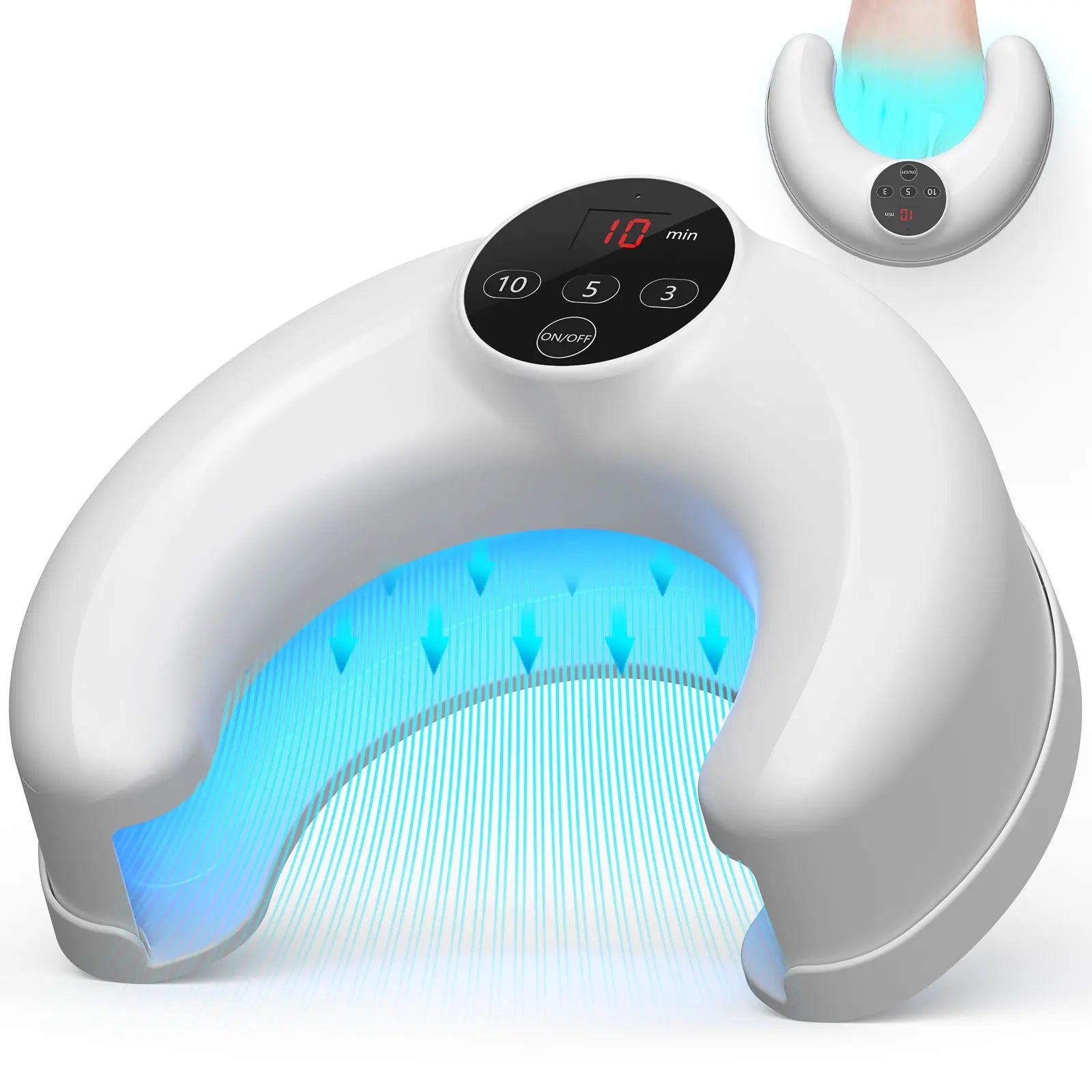 Say Goodbye to Nail Fungus! 💙✨ Try our Wireless 45W Laser Device for Fast & Effective Toenail Care! 🚀 #NailHealth #FungusFree